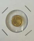 1854 US Liberty Head $1 Gold Coin Type 1