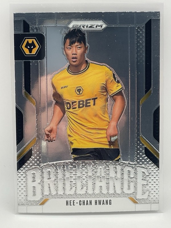2024-25 Panini Prizm Premier League HEE-CHAN HWANG #14 Brilliance  Wolverhampton