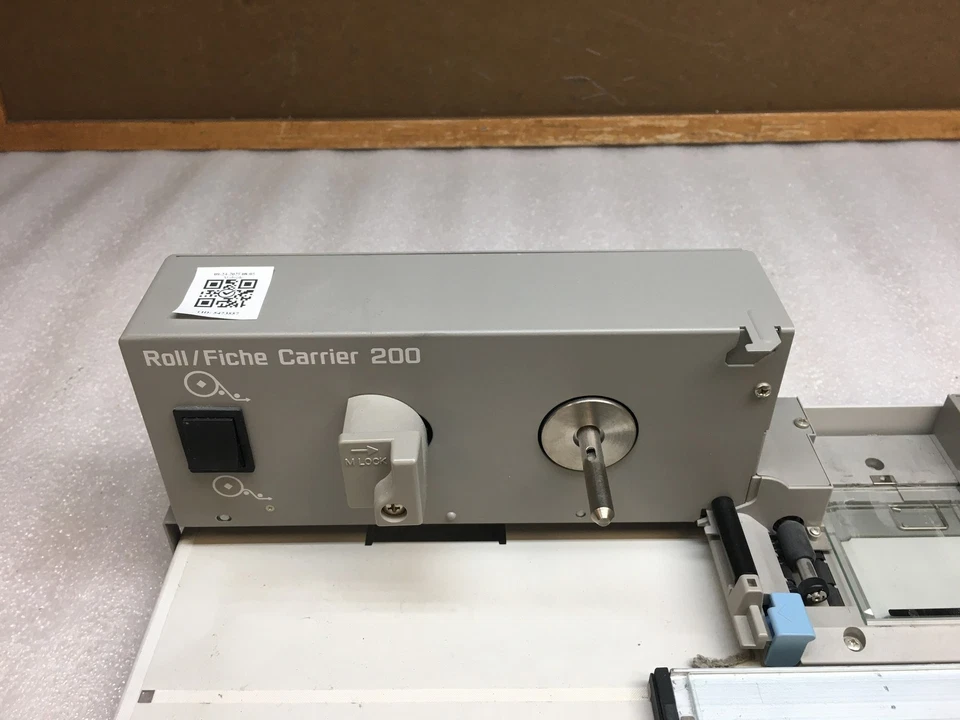 Escáner de microfilm Canon M38076 800 rollo portador de ficha 200 apertura de microficha Foto 3 de 4