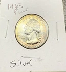 1963 Proof Washington Quarter – Mirror Finish