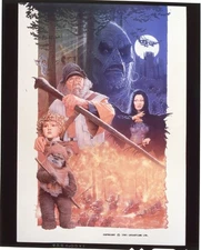 Ewoks The Battle for Endor Movie Poster Art Original 4x5 Transparency