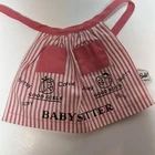 Excellent Vintage Mattel Barbie Doll 1960s STRIPED APRON #953 Barbie Babysits