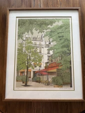 Denis Paul Noyer Cafe Des Artes Numbered 136/375