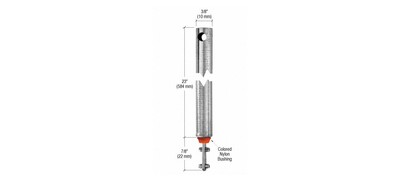CRL FL2320 23'' Tubular Spiral Tilt Window Balance Red Bushing