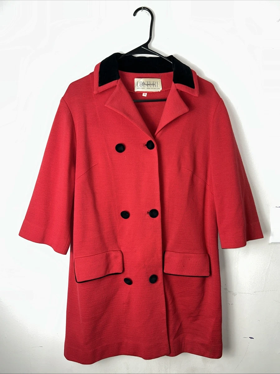 Vintage Red Coats, Jackets & Vests for Women for sale | eBay