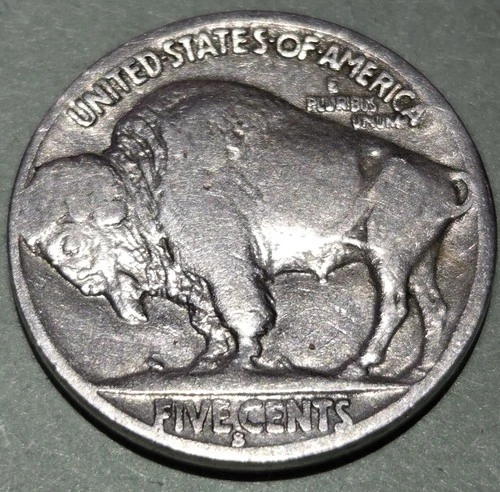 1936-S Buffalo Nickel