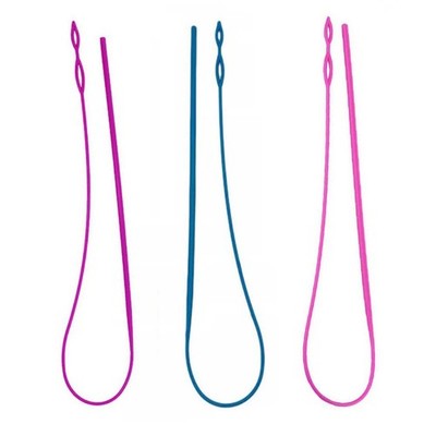 Plastic Elastic Belt Rope Band Drawstring Cord Threader Threading Tool Sewing