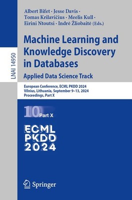 Machine Learning and Knowledge Discovery in Databases. Applied Data Science ...