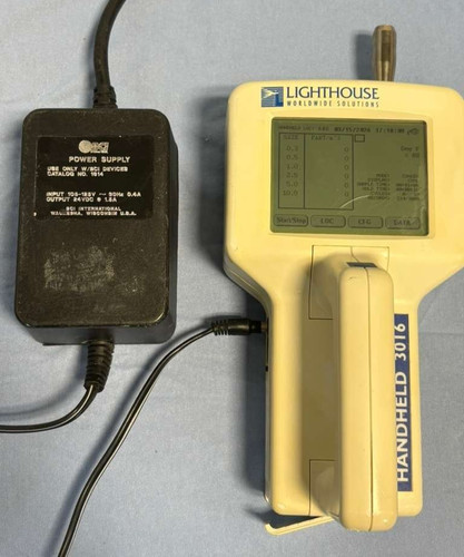 Lighthouse Worldwide Solutions Particle Counter Model Handheld 3016 w/ Adapter