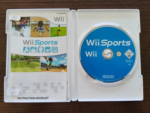 WII SPORTS Game for Nintendo Wii PAL with manual - FREE POST !