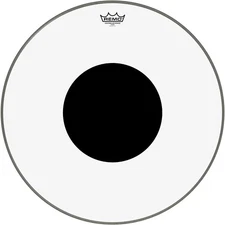 Remo Controlled Sound Clear with Black Dot Bass Drum Head 22 in.