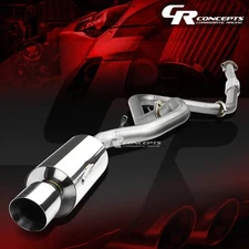 4" MUFFLER ROLLED TIP CATBACK EXHAUST SYSTEM FOR 00-05 MITSUBISHI ECLIPSE RS/GS