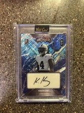 2023 Wild Card Kalen King Rookie Autograph /18 Packers