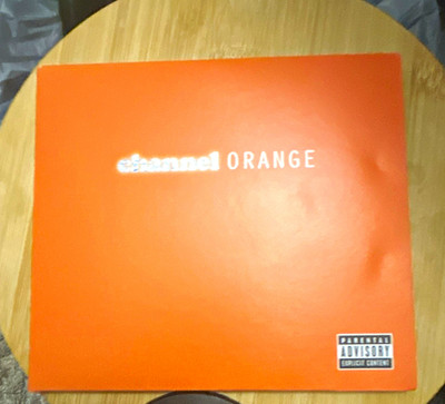 Frank Ocean Channel ORANGE cd Record Def Jam 2012 Orange Cover