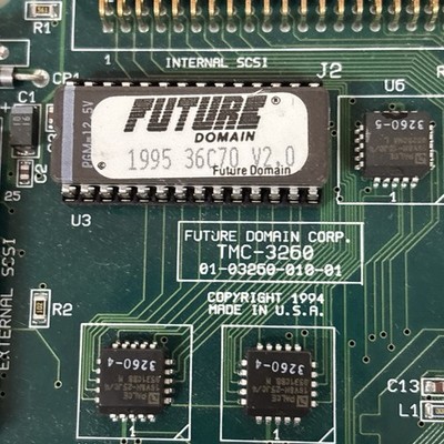 Future Domain TMC-3260 50-pin SCSI Internal & External Port PCI