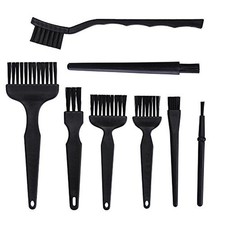 8Pcs ESD Safe Anti Static Brush Set Detailing Cleaning Tool for Mobile Phone ...