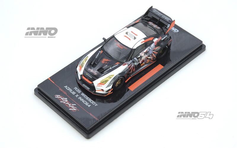 INNO 1:64 R35 WIDEBODY AORUS X INNO64 Limited Edition Model Car | eBay