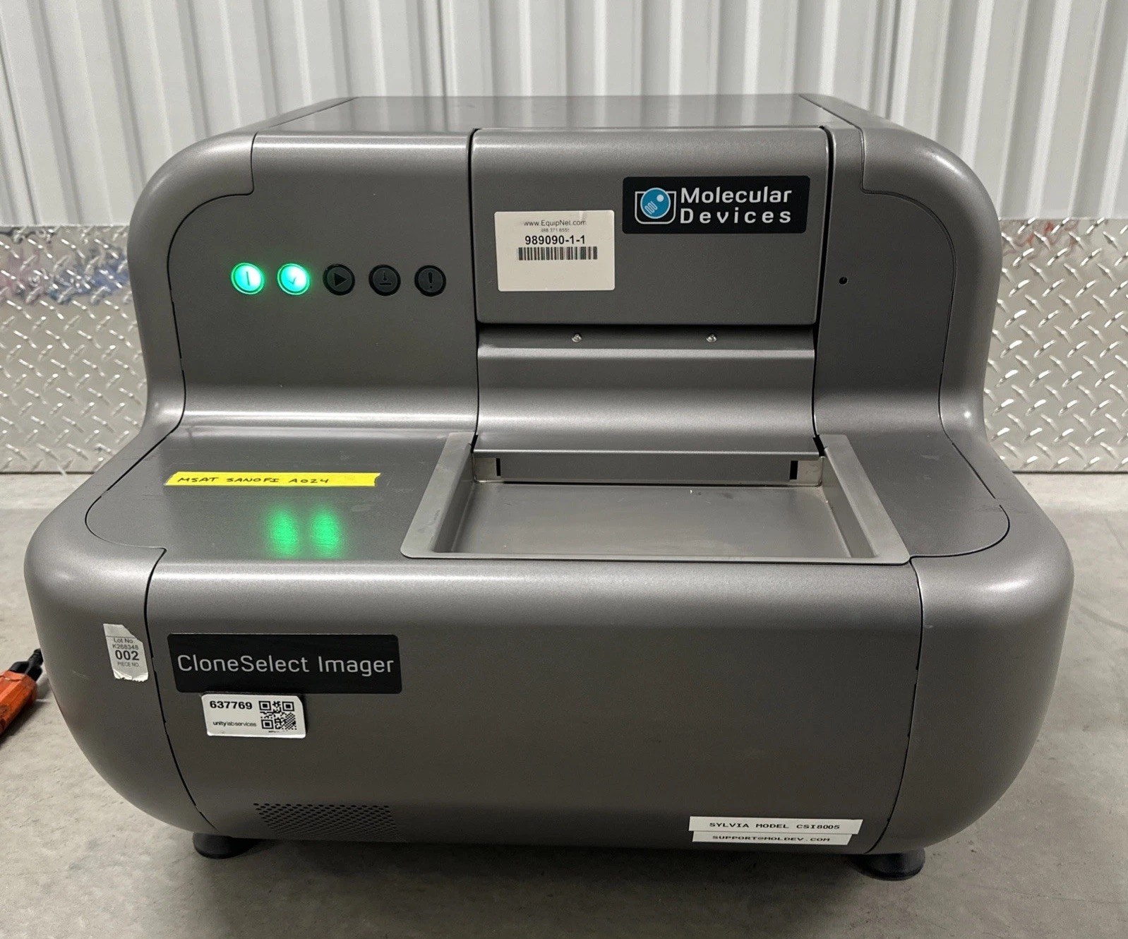 Molecular Devices CloneSelect Imager System CSI 8005 Cell Colony Growth 2016