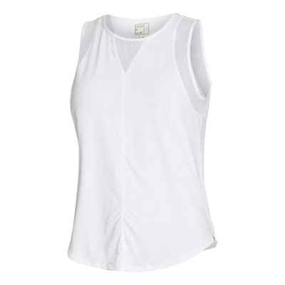 Lucky in Love Chill Out Tank-Top Damen weiß