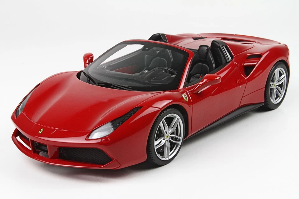 P18120A - 1/18 - BBR Ferrari 488 Spider Rosso Tristrato 2015 - Limited 288 pcs - Immagine 3 di 4