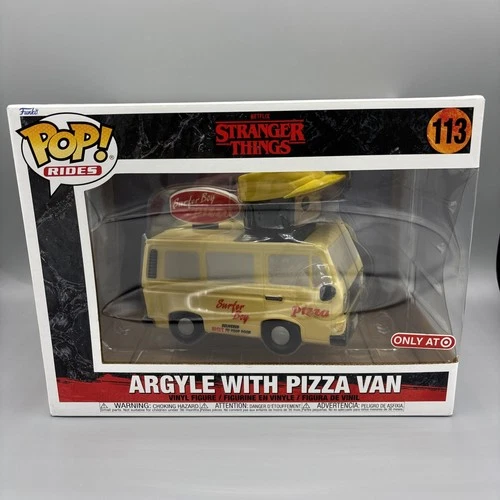 Funko Pop! Rides: Stranger Things - Argyle With Pizza Van Target (Exclusive) ✅