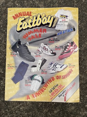 EASTBAY Catalog 1999 Vintage Magazine Shoes Sneakers Air