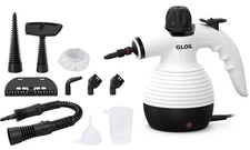 GLOIL HANDHELD STEAM CLEANER FOR HOME, MULTIPURPOSE EM-301 - WHITE