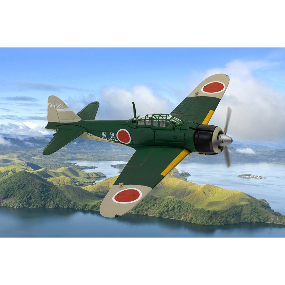 CORGI 1/72 MITSUBISHI A6M2-21 ZERO, JEFFMAN ISLAND, 1944 AA33110 - Image 6