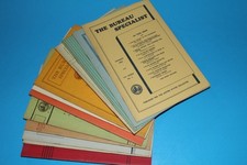 The Bureau Specialist Journal 1962 Full year BlueLakeStamps Timeless info