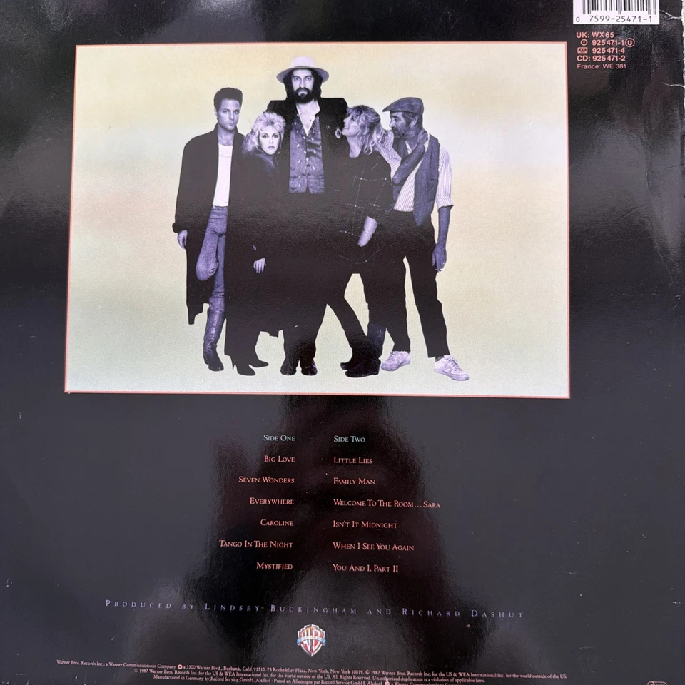 Fleetwood Mac -Tango In The Night 120 Vinyl Album, photo 2 of 4
