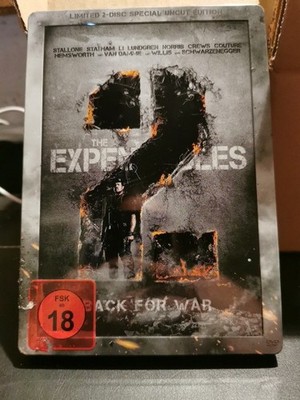 The Expendables 2 (Steelbook Edition) (DVD) Zustand Sehr Gut.      19