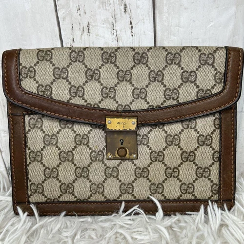 Sac pochette Gucci GG Supreme d'occasion /occasion++
