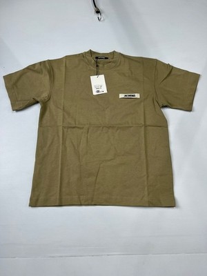 JACQUEMUS Le T-shirt Gros Grain Men's Size XS Light Khaki