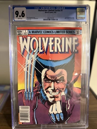 Wolverine #1 Newsstand Sept 1982 - 1ST SOLO WOLVERINE TITLE - CGC Graded 9.6