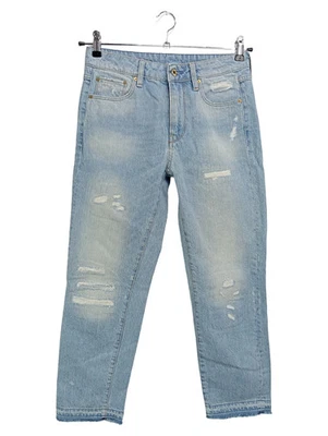 G-Star RAW Jean Droit Femme Bleu Streetwear Vintage (EU 34, W25, INT XS) - Photo 1/4