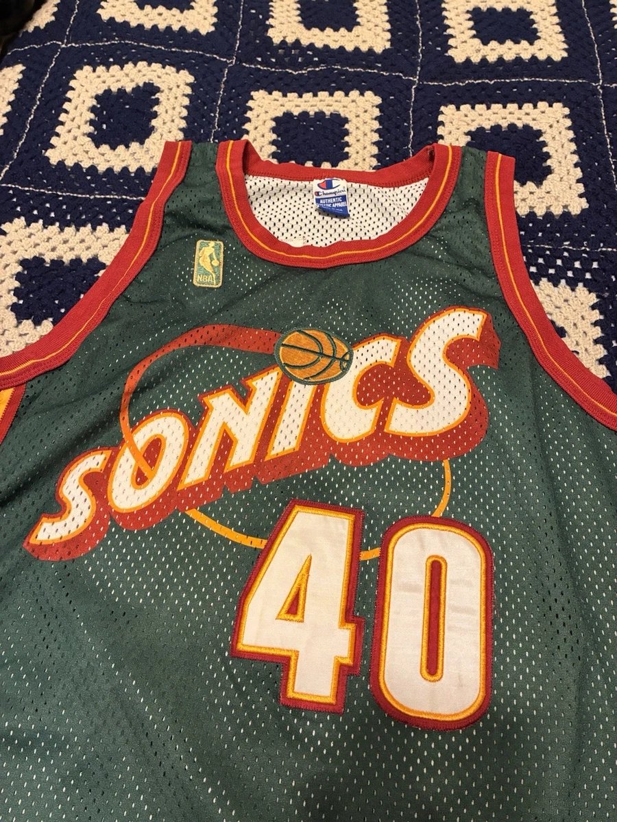 N / A Maillot de Basket-Ball Masculin - Seattle Supersonics