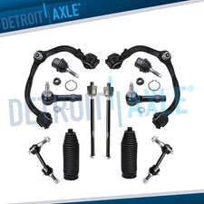 12pc Front Upper Adjustable Control Arms & Suspension for Expedition Navigator