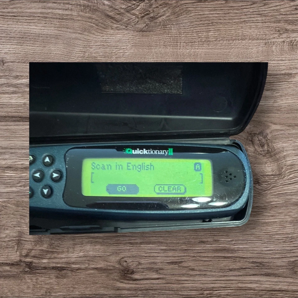 Quicktionary Reading 2 Portable Pen Personal Reading Assistant w/ Case Wizcom - Image 4 of 4