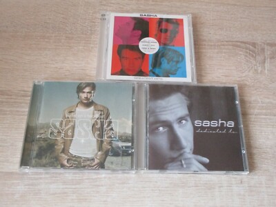 SASHA 4 CD Musik Sammlung Dedicated To... + Surfin On A Backbeat + Greatest Hits