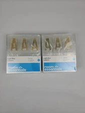 Room Essentials - Light Box Letters - Metallic Gold - 2 Packs of 100