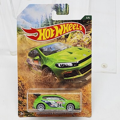 Hot Wheels Volkswagen Scirocco GT24 Rally Sport Series 3/6 Walmart Exclusive