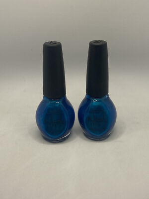 BOGO - Nicole by OPI - Poised In Turquoise, 0.5 Fl Oz Each - Blue Shimmer