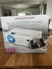 Packard Bell All In One Home Theater Projector And Screen