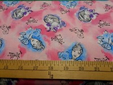 1 yard Disney Princess Toss Fabric