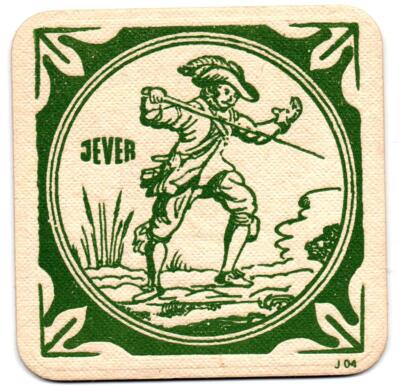 JEVER PILSENER BRÄU BIER BRAUEREI 1 BIERDECKEL 50-60 Jahre alt