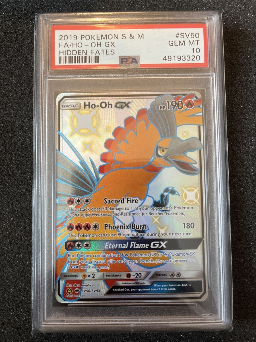 PSA 10 Gem Mint - SHINY ARTICUNO GX FULL ART - Pokemon