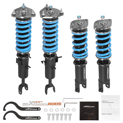 MaXpeedingrods T6 Coilover Kit w/24-Way Damping For Infiniti G35 Nissan 350Z
