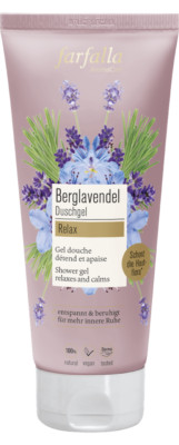 Farfalla Berglavendel Relax Duschgel 200ml vegan