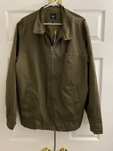 gap mens green jacket
