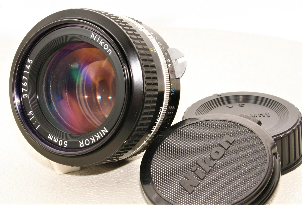 [Near Mint] Nikon NIKKOR non-Ai 50mm f/1.4 MF Standard Prime Lens From Japan